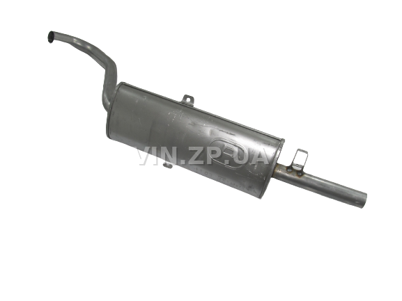 Глушитель ВАЗ 2101, 2103, 2105, 2106, 2107 POLMO задний, алюминизированный (10014) 6