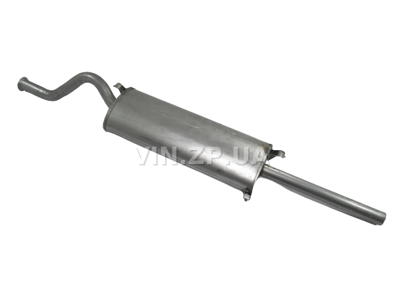 Глушитель ВАЗ 21099 POLMO задний, алюминзированный (10035) 2