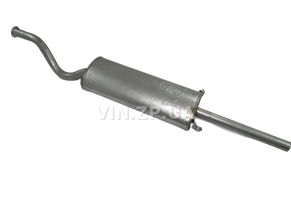 Глушитель ВАЗ 21099 POLMO задний, алюминзированный (10035) 4