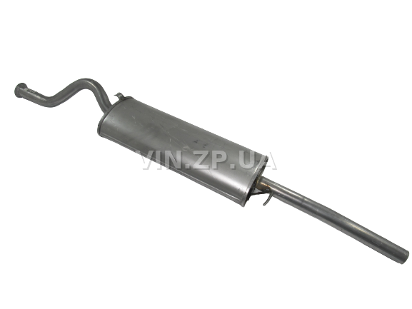 Глушитель ВАЗ 2110 POLMO задний, алюминизированный (10037) 2