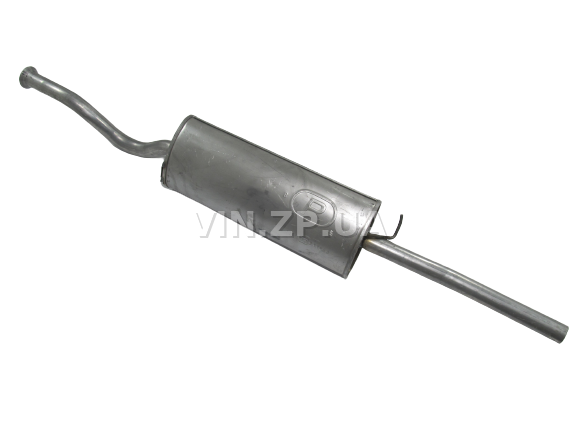 Глушитель ВАЗ 2110 POLMO задний, алюминизированный (10037) 4