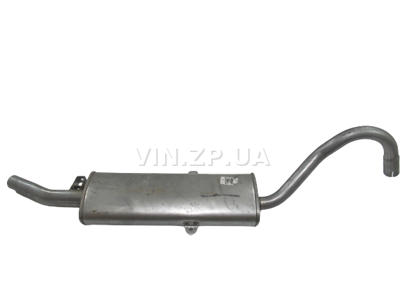 Глушитель ВАЗ 2104 POLMO задний, алюминизированный (10039) 6