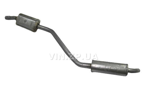 Резонатор ВАЗ 2106, 2103, 2104, 2105, 2107, 2101, 2102 POLMO алюминизированный 2