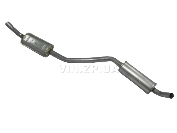 Резонатор ВАЗ 2106, 2103, 2104, 2105, 2107, 2101, 2102 POLMO алюминизированный 3