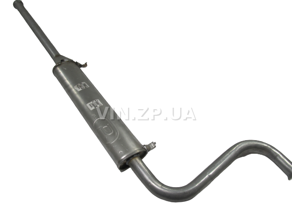 Резонатор ВАЗ 2108, 2109, 21099 POLMO карбюратор, алюминизированный 2