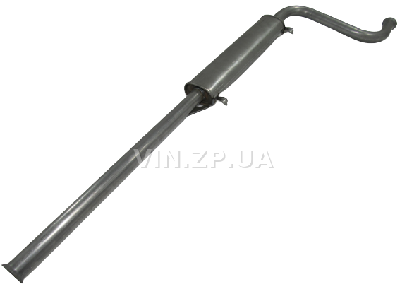 Резонатор ВАЗ 2108, 2109, 21099 POLMO карбюратор, алюминизированный 3