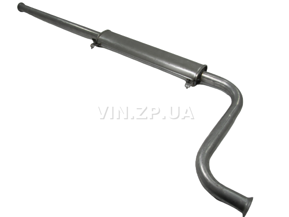 Резонатор ВАЗ 2108, 2109, 21099 POLMO карбюратор, алюминизированный 4