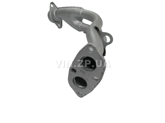 Труба приемная Таврия 1102, 1103, 1105 ВСК литое полушарие на стыке, без отверстия под датчик (10154) 5