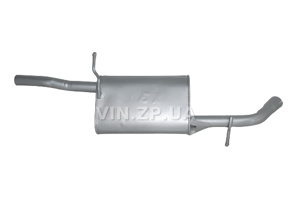Глушитель Нубира 1 ( 1.6i ) седан 1997-1999г ТЕКС с кронштейном для усиления трубы OEM 96311391 2