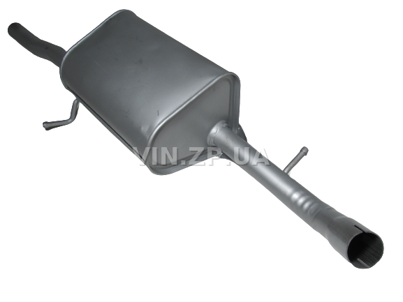 Глушитель Нубира 1 ( 1.6i ) седан 1997-1999г ТЕКС с кронштейном для усиления трубы OEM 96311391 4