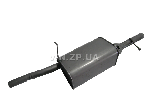 Глушитель Нубира 1 ( 1.6i ) седан 1997-1999г ТЕКС с кронштейном для усиления трубы OEM 96311391 1