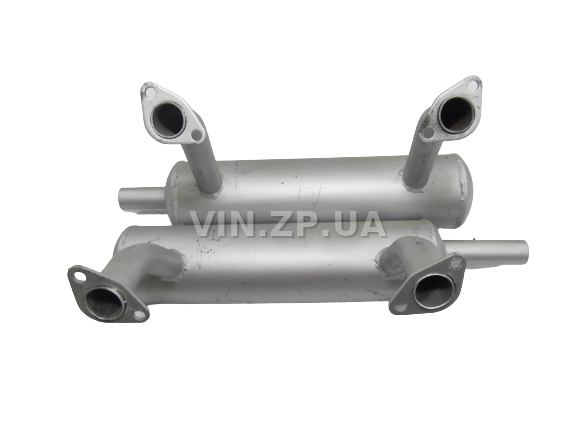 Глушитель ЗАЗ 968М (40л/с) ВИДЕКС комплект 2шт 3