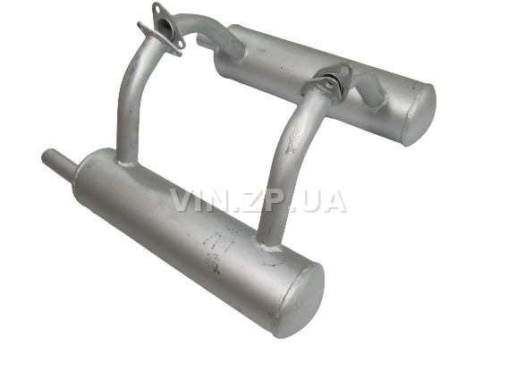 Глушитель ЗАЗ 968М (40л/с) ВИДЕКС комплект 2шт 4