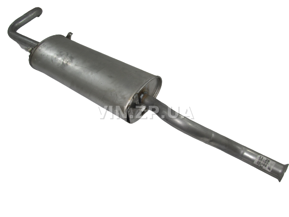 Глушитель ВАЗ 2115 POLMO задний, алюминизированный (10938) 5