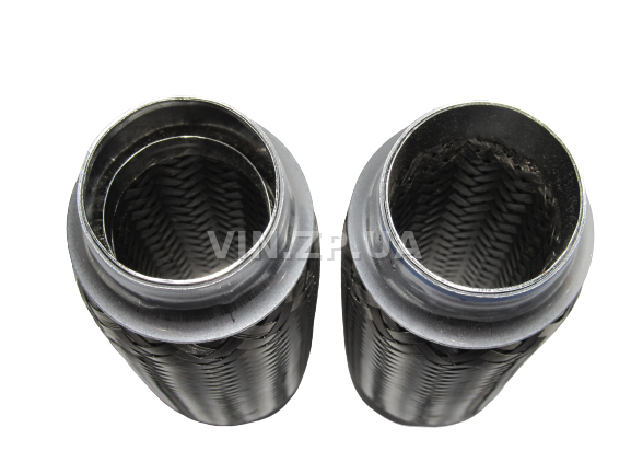 Гофра глушителя и приемной трубы 45 х 200 RIBUCO 3-х слойная 2