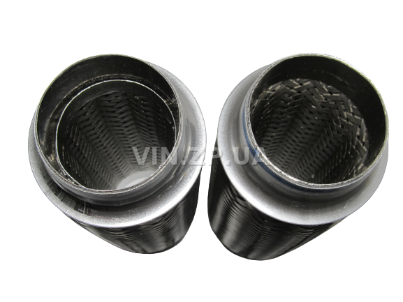 Гофра глушителя и приемной трубы 55 х 220 RIBUCO 3-х слойная 2