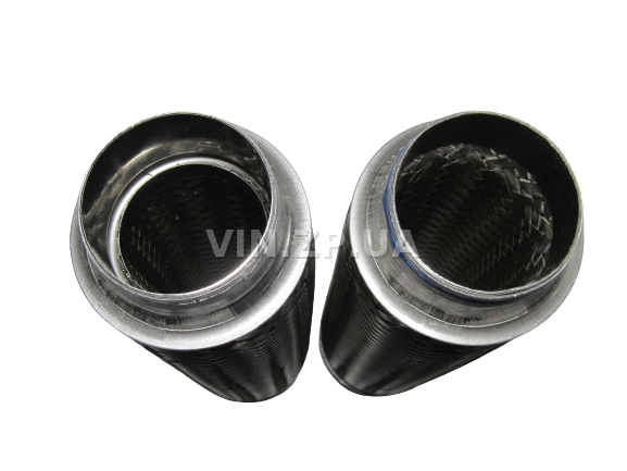 Гофра глушителя и приемной трубы 55 х 280 RIBUCO 3-х слойная 2