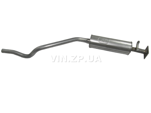 Резонатор Нексия 1.5-1.8i с 1995г, седан, хетчбэк POLMO алюминизированный OEM 96143650 2