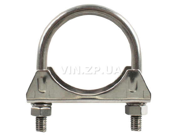 Хомут глушителя 60 мм FISCHER стремянка 1