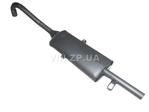 Глушитель ВАЗ 2101, 2103, 2105, 2106, 2107 ТЕКС  задний, с кронштейном для усиления трубы 2
