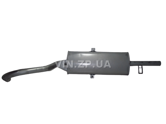 Глушитель ВАЗ 2101, 2103, 2105, 2106, 2107 ТЕКС  задний, с кронштейном для усиления трубы 1