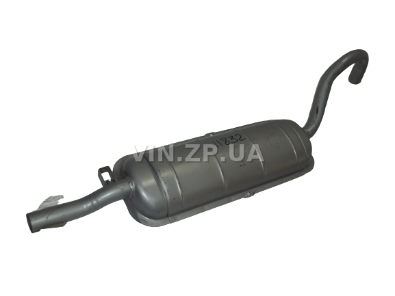 Глушитель ВАЗ 2101, 2103, 2105, 2106, 2107 Мотор Сич задний, штампо-сварная конструкция (11832)