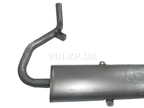 Глушитель ВАЗ 2121 Нива POLMO задний, алюминизированный (11852) 4