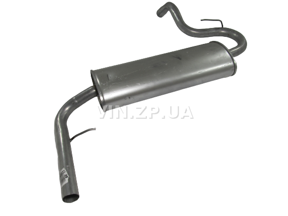 Глушитель ВАЗ 21213 Тайга, 21214, 2131 POLMO задний, алюминизированный 5