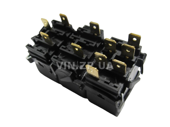 Выключатель габаритов света дворников ВАЗ 2101, 2102, 2103, 2106 SKADI блок кнопок на 3 клавиши 2