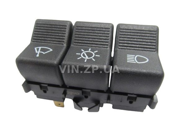 Выключатель габаритов света дворников ВАЗ 2101, 2102, 2103, 2106 SKADI блок кнопок на 3 клавиши 1