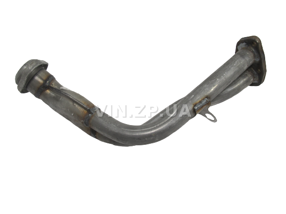 Труба приемная Таврия 1102, 1103, 1105 POLMO алюминизированная, без отверстия под датчик (12664) 6