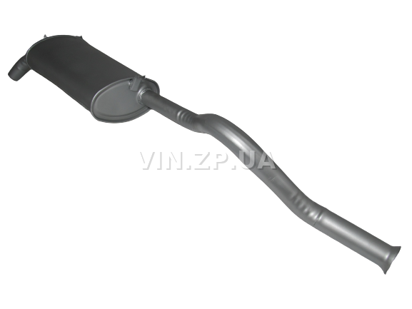 Глушитель ИЖ 2717 ОДА бачок L-410мм ТЕКС задний, двойная прокатка швов 2