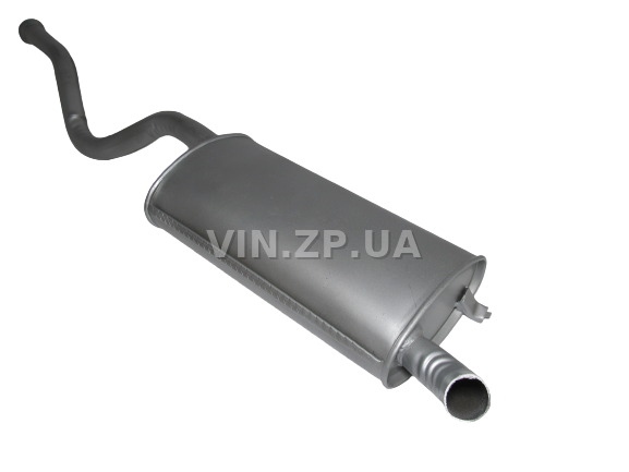 Глушитель ИЖ 2717 ОДА бачок L-410мм ТЕКС задний, двойная прокатка швов 4