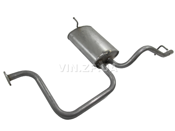 Глушитель Матиз-0.8i, с 2000г POLMO алюминизированный, OEM 96564101 5