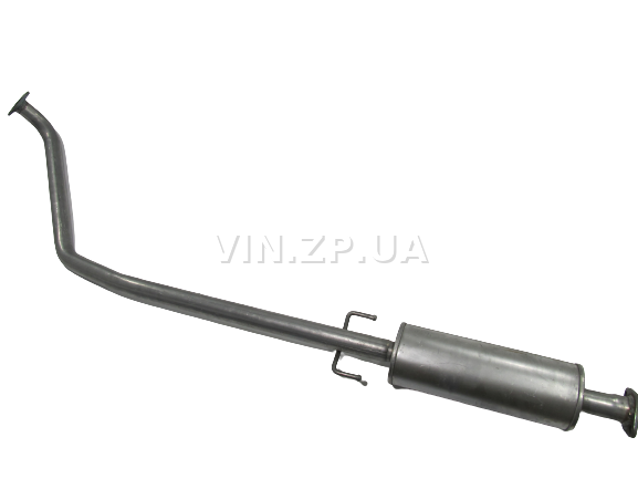 Резонатор Авео 1.4, 1.5, 1.6 седан, хетчбек с 2002г, ЗАЗ Вида POLMO алюминизированный OEM 96536912 (13488) 5