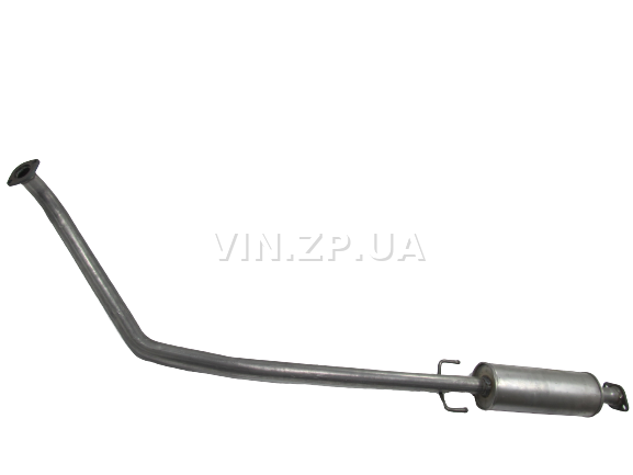 Резонатор Авео 1.4, 1.5, 1.6 седан, хетчбек с 2002г, ЗАЗ Вида POLMO алюминизированный OEM 96536912 (13488) 6