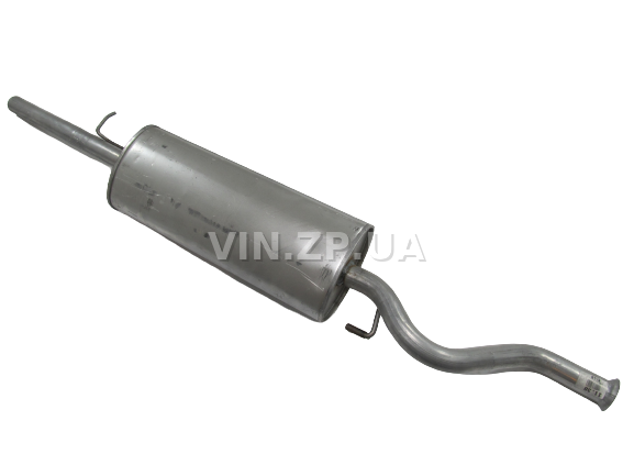 Глушитель ВАЗ 2111, 2110 после 2007г, 2170 POLMO задний, алюмнизированный (13605) 2