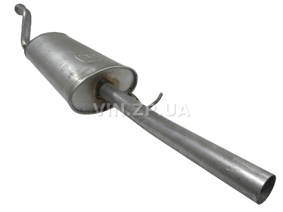 Глушитель ВАЗ 2111, 2110 после 2007г, 2170 POLMO задний, алюмнизированный (13605) 5