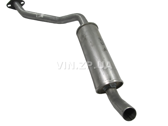 Резонатор ВАЗ 21073, 2106і, 2104і, 2105і, 2107і POLMO под катализатор, инжекторные двигатели, алюминизированный 3