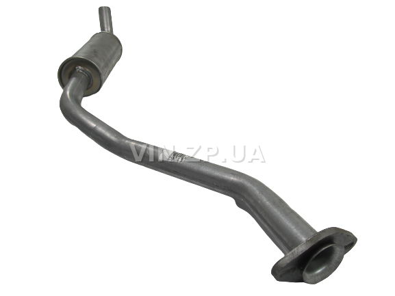 Резонатор ВАЗ 21073, 2106і, 2104і, 2105і, 2107і POLMO под катализатор, инжекторные двигатели, алюминизированный 4