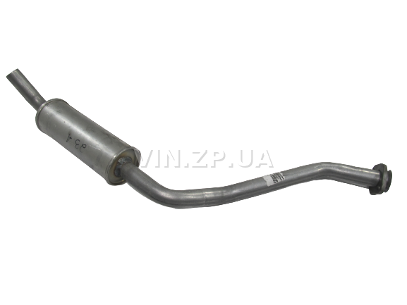 Резонатор ВАЗ 21073, 2106і, 2104і, 2105і, 2107і POLMO под катализатор, инжекторные двигатели, алюминизированный 5