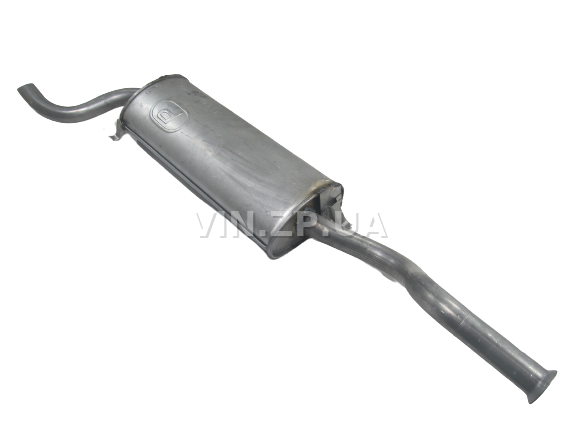 Глушитель ВАЗ 2114, 2113 POLMO задний, алюминизированный (13617)