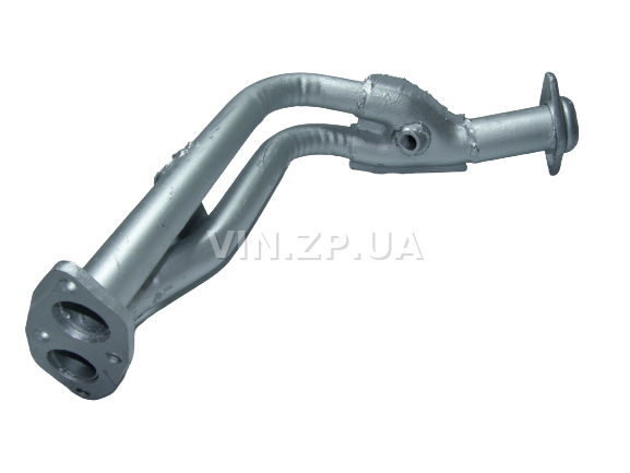 Труба приемная ВИДЕКС Сенс, двиг.МеМЗ-301, 307, под катализатор, с отверстием под датчик, до 2010 г. (13633)