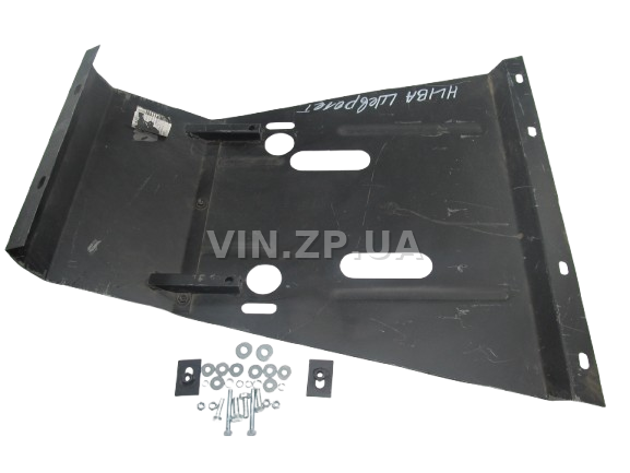 Защита поддона картера двигателя САТУРН ВАЗ 2123 Нива,  с крепежом (13778)