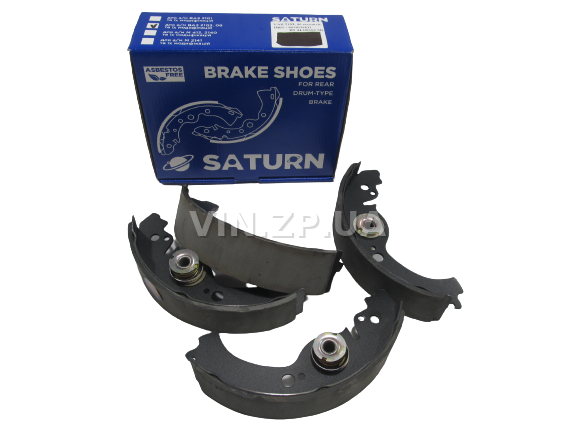 Колодки тормозные задние САТУРН ВАЗ 2103, 2106, 2121, самоподводные, комплект 4шт 1