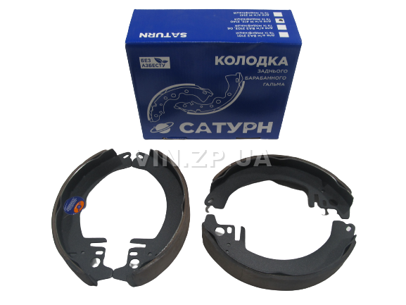 Колодки тормозные задние САТУРН Москвич 412, 2140, 2137, 2734, 2715, 427, 434, комплект 4шт 1