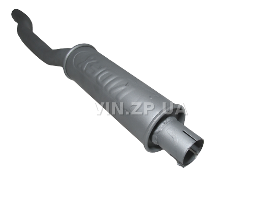 Резонатор ВИДЕКС ГАЗ 31029, 3110, Волга, дополнительный с промежуточной трубой в сборе (15327) 2