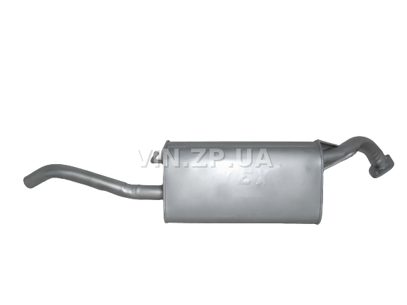 Глушитель Авео 1.4, 1.5, 1.6 седан с 2002г, ЗАЗ Вида ТЕКС с кронштейном для усиления трубы 96536936 2