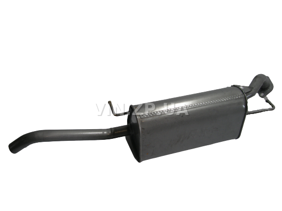 Глушитель Авео 1.4, 1.5, 1.6 седан с 2002г, ЗАЗ Вида ТЕКС с кронштейном для усиления трубы 96536936 1