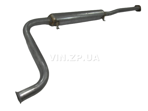 Резонатор ВАЗ 2110, 2111, 2112, 8-клап. без катализатора, Евро 1 POLMO труба 680 мм, алюминизированный 3